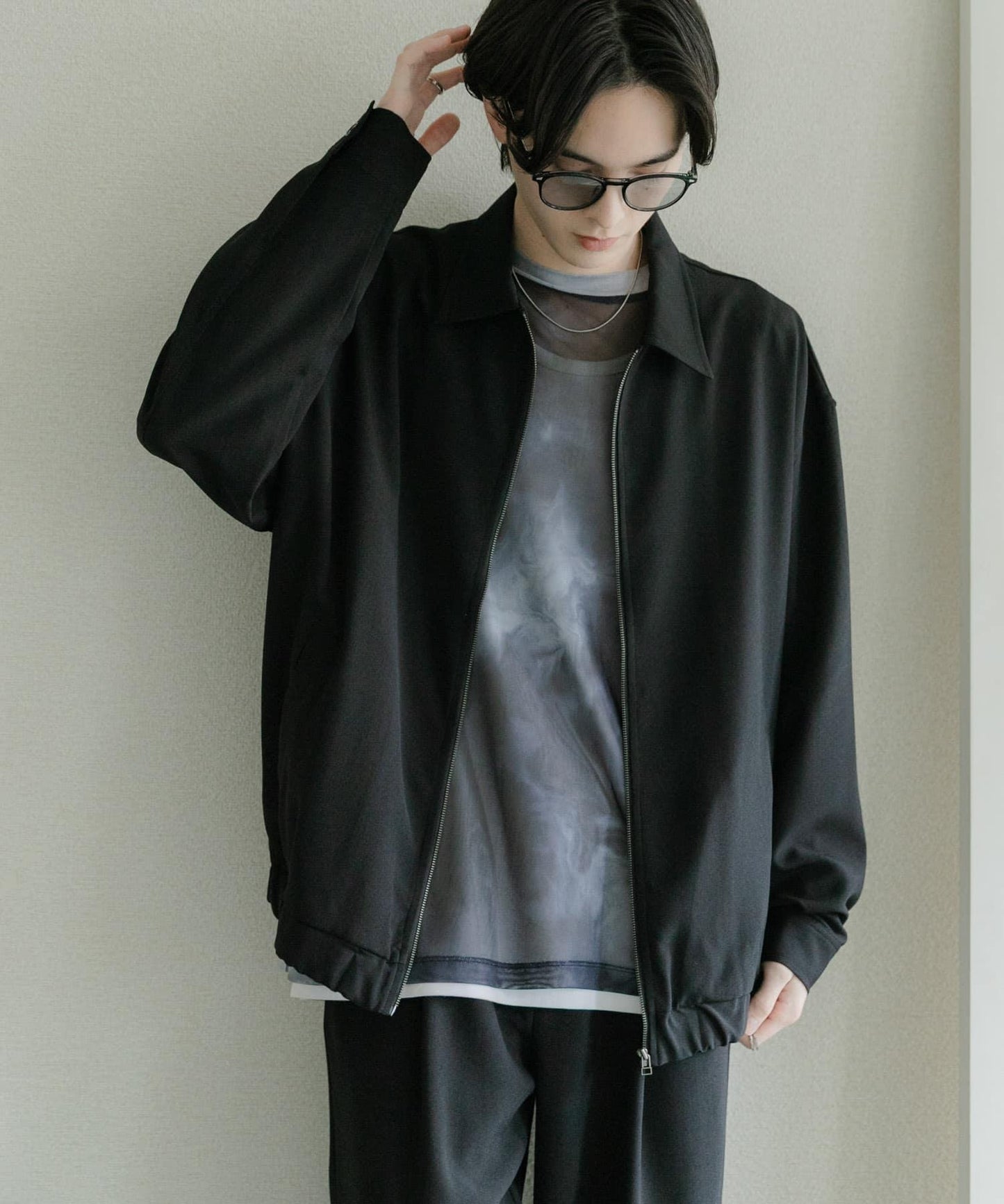 UR TECH DRYLUXE 亞麻感拉鍊夾克