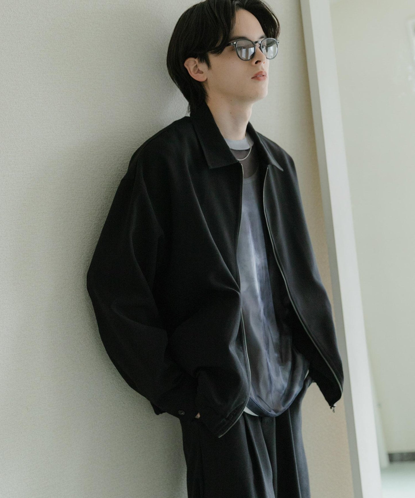UR TECH DRYLUXE 亞麻感拉鍊夾克