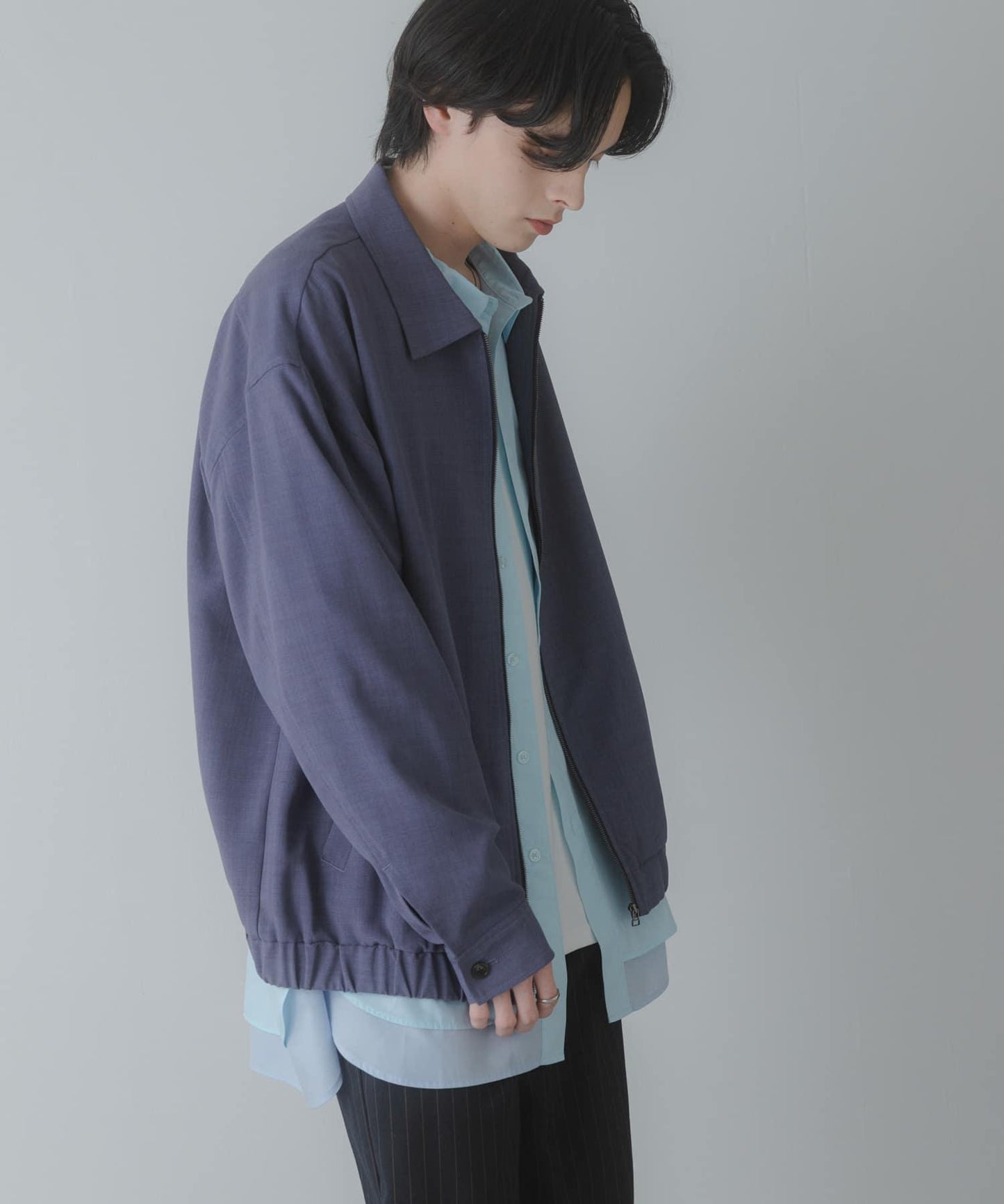 UR TECH DRYLUXE 亞麻感拉鍊夾克