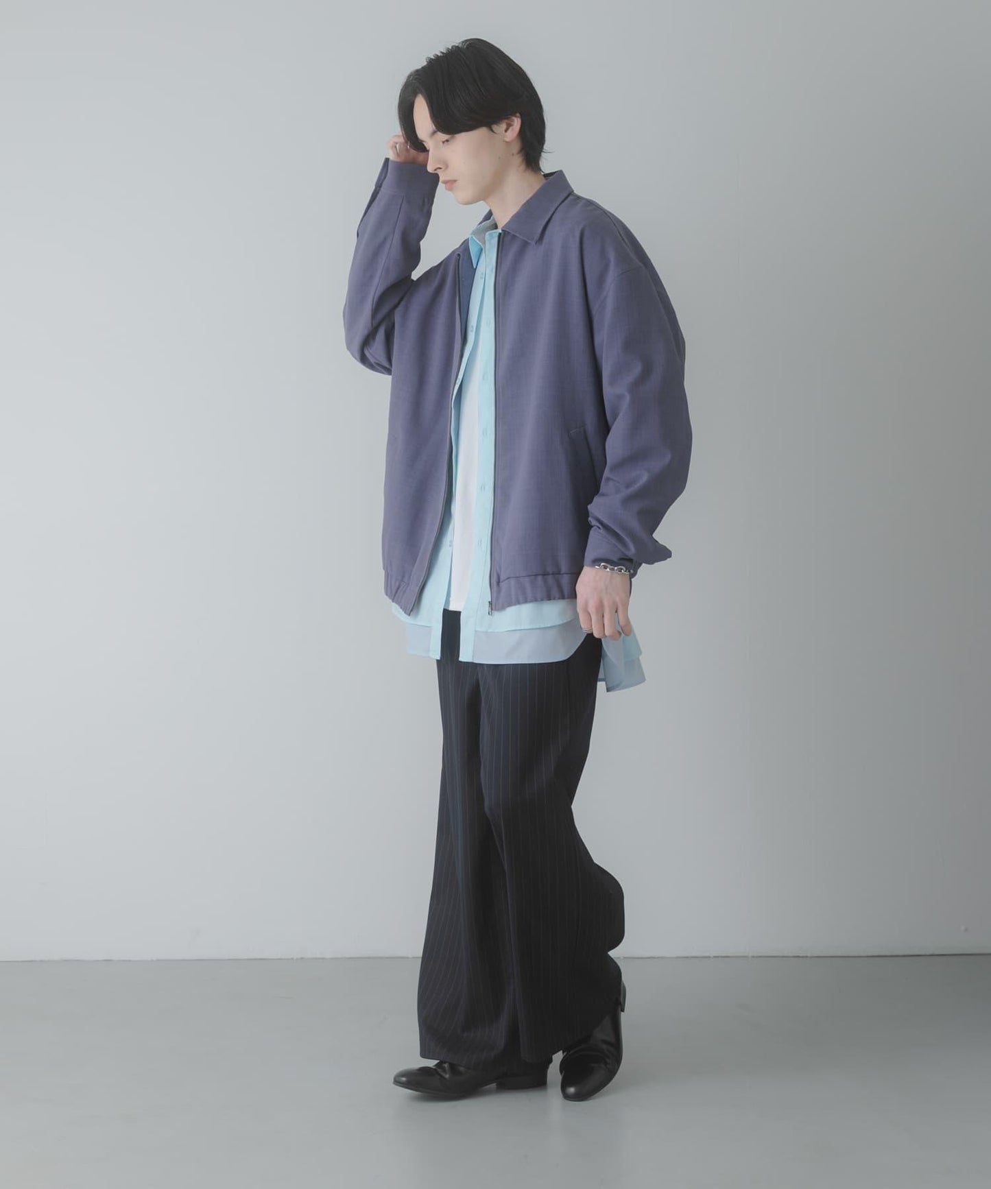 UR TECH DRYLUXE 亞麻感拉鍊夾克