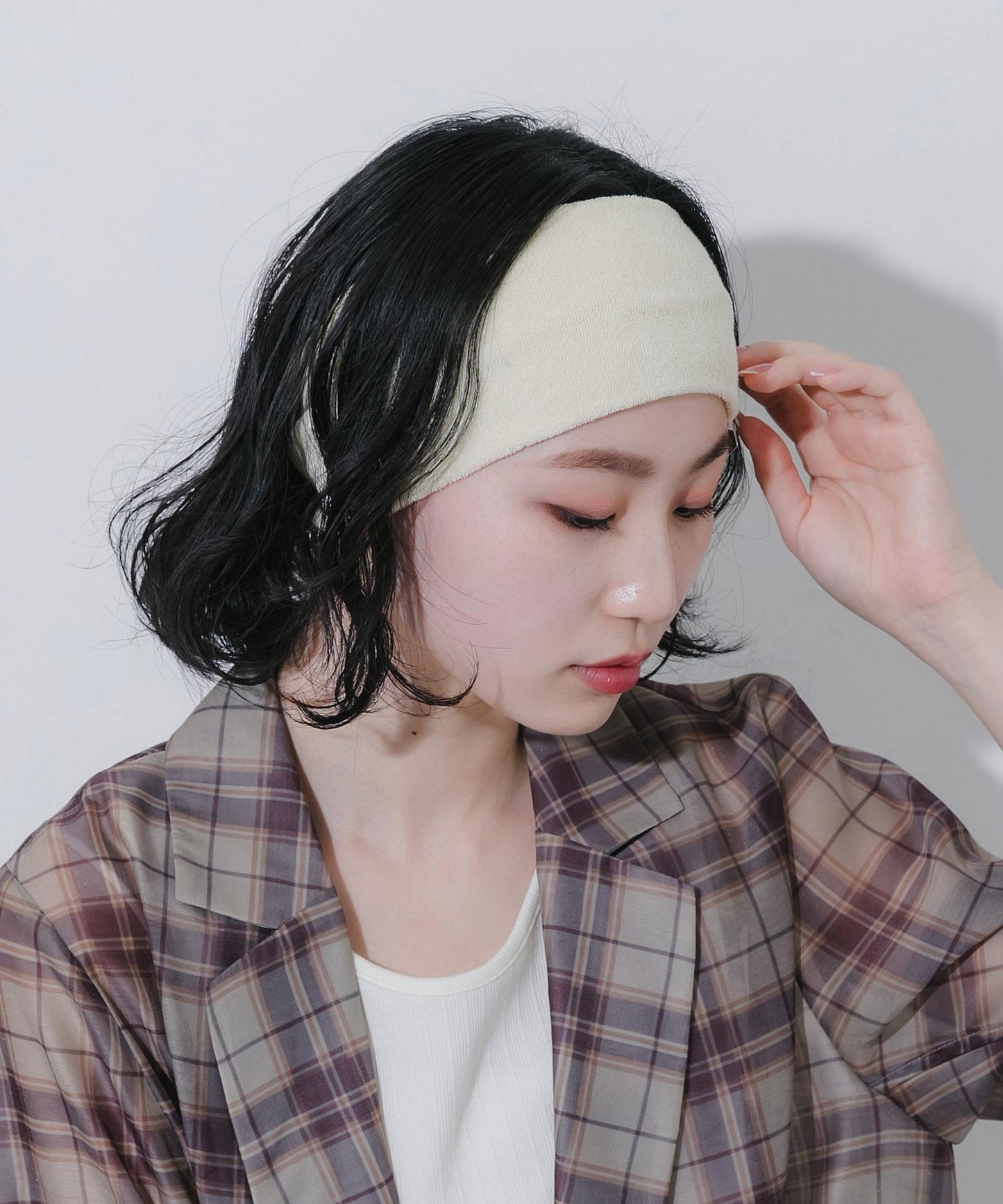 毛巾布髮帶