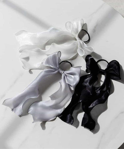 歐根紗蝴蝶結髮繩