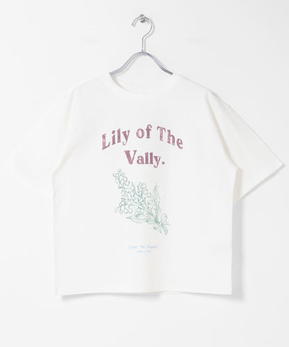 LILY OF THE VALLEY 英文印花 T恤