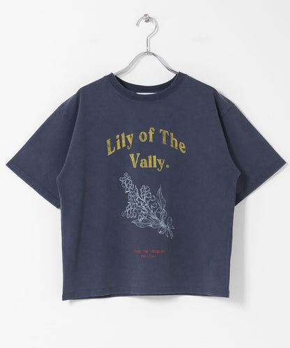 LILY OF THE VALLEY 英文印花 T恤