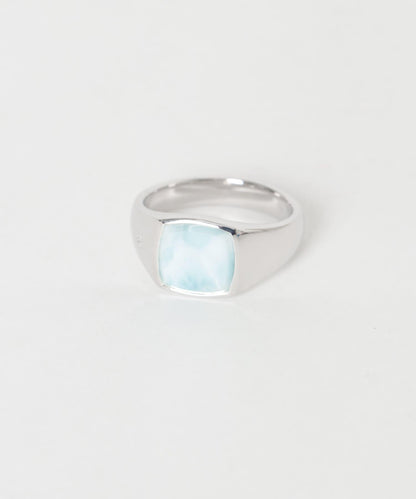 TOM WOOD KAY RING ICE BLUE 戒指