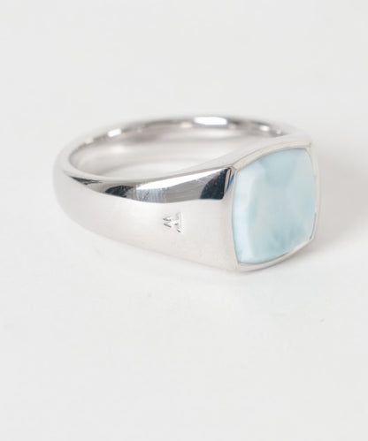 TOM WOOD KAY RING ICE BLUE 戒指