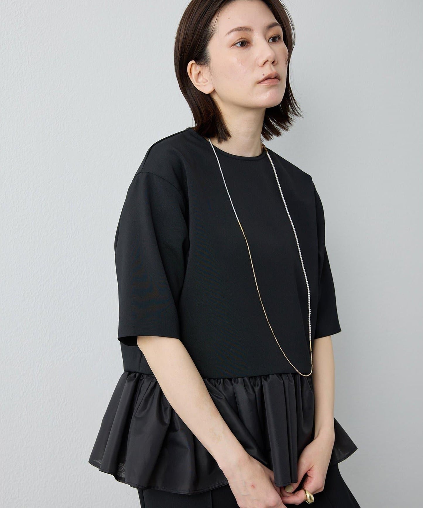 Drawing Numbers 吊帶套裝短款上衣