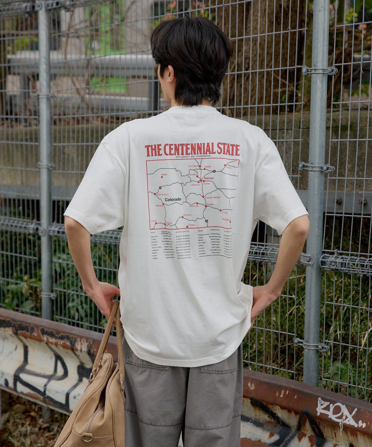 寬鬆版 JOURNEY 圖案 WHIMSIC BIG TEE 短袖T恤
