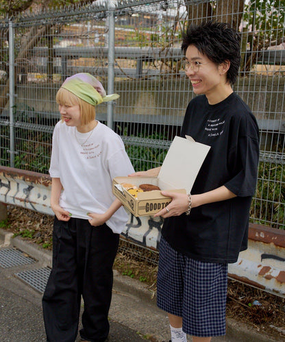雙尺碼款 JOURNEY EMBROIDERY TEE
