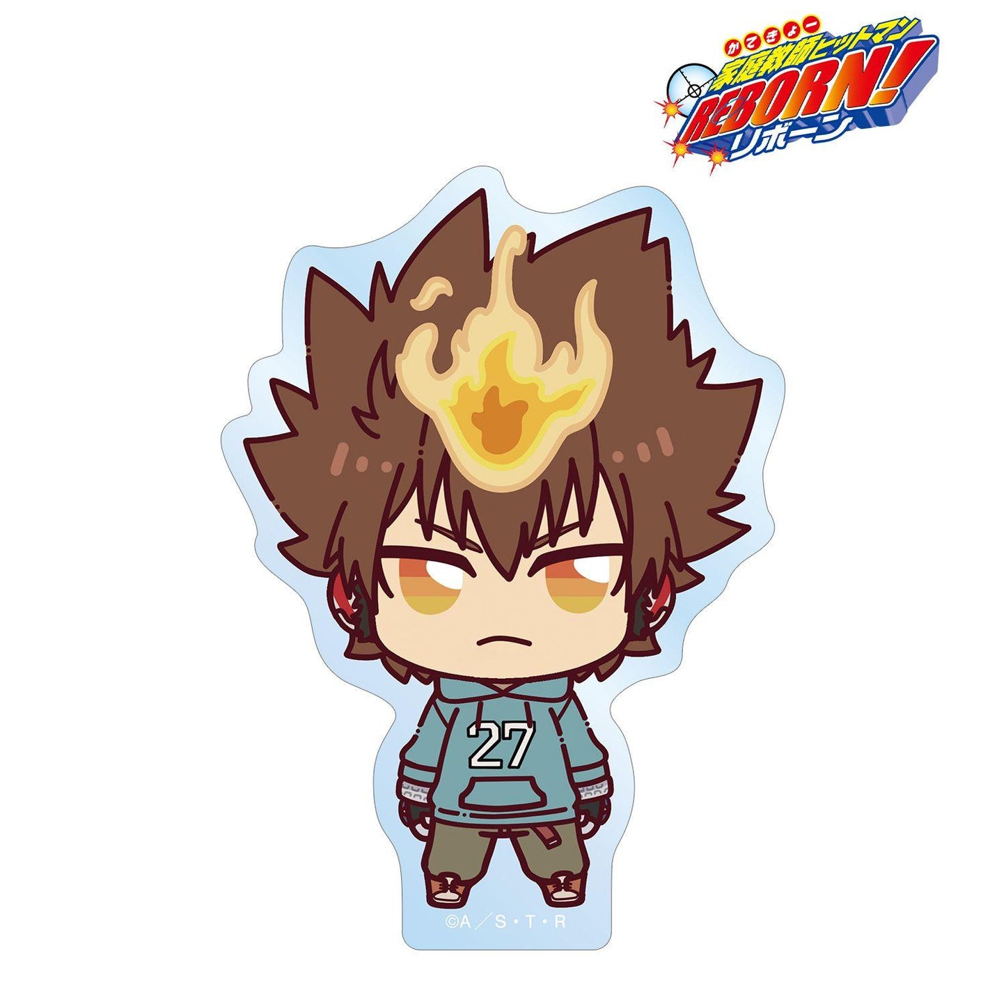 《家庭教師HITMAN REBORN!》（家庭教師HITMAN REBORN!） 俏擺系列 沢田綱吉 輪廓貼紙