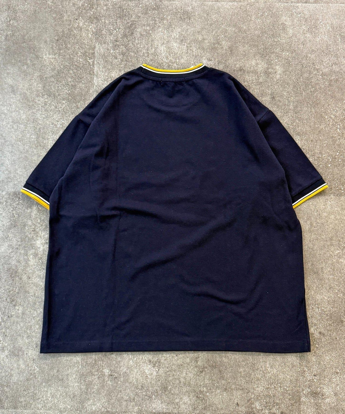 U.S. POLO ASSN. 撞色羅紋珠地T恤