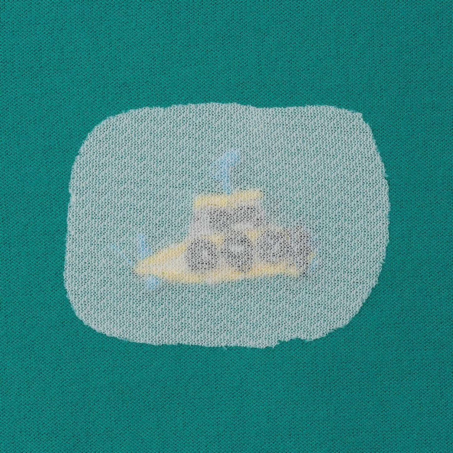 蓄光深海魚刺繡短袖T恤