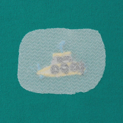 蓄光深海魚刺繡短袖T恤