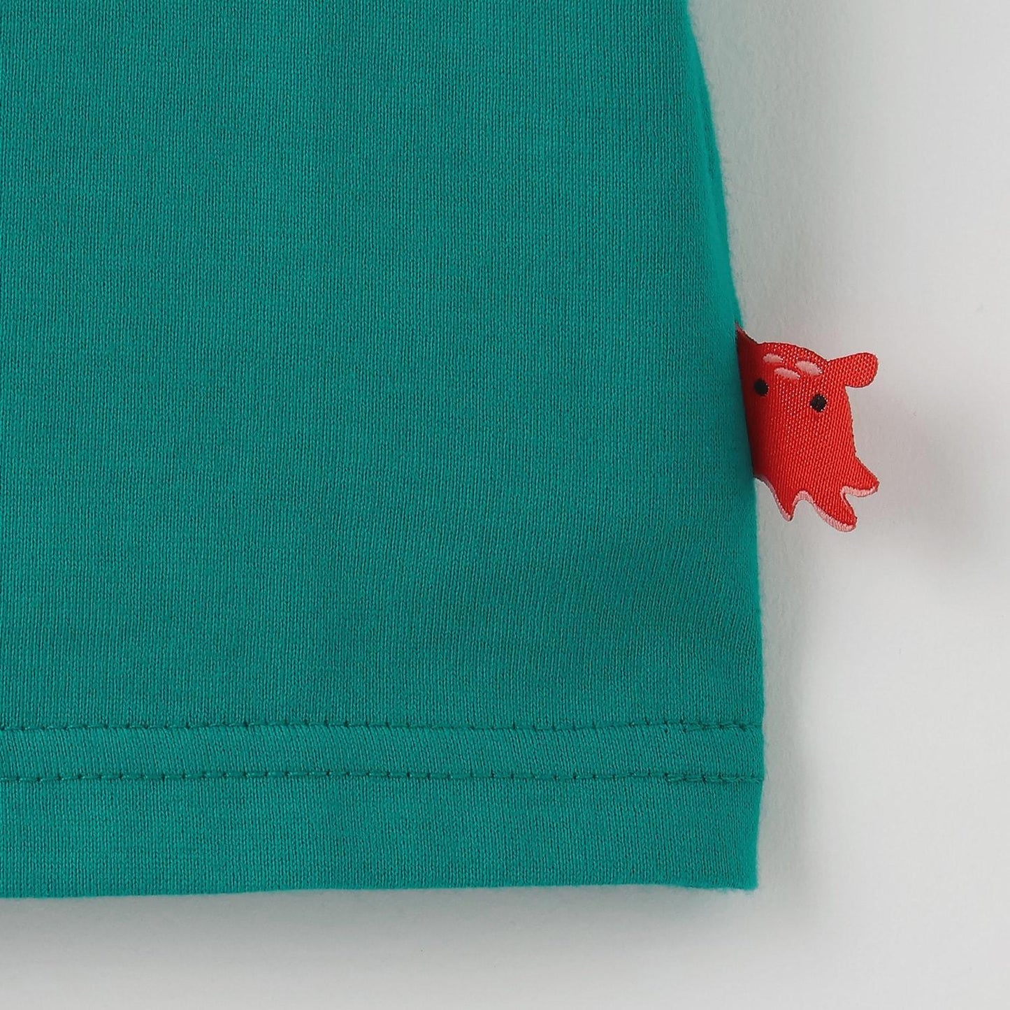 蓄光深海魚刺繡短袖T恤