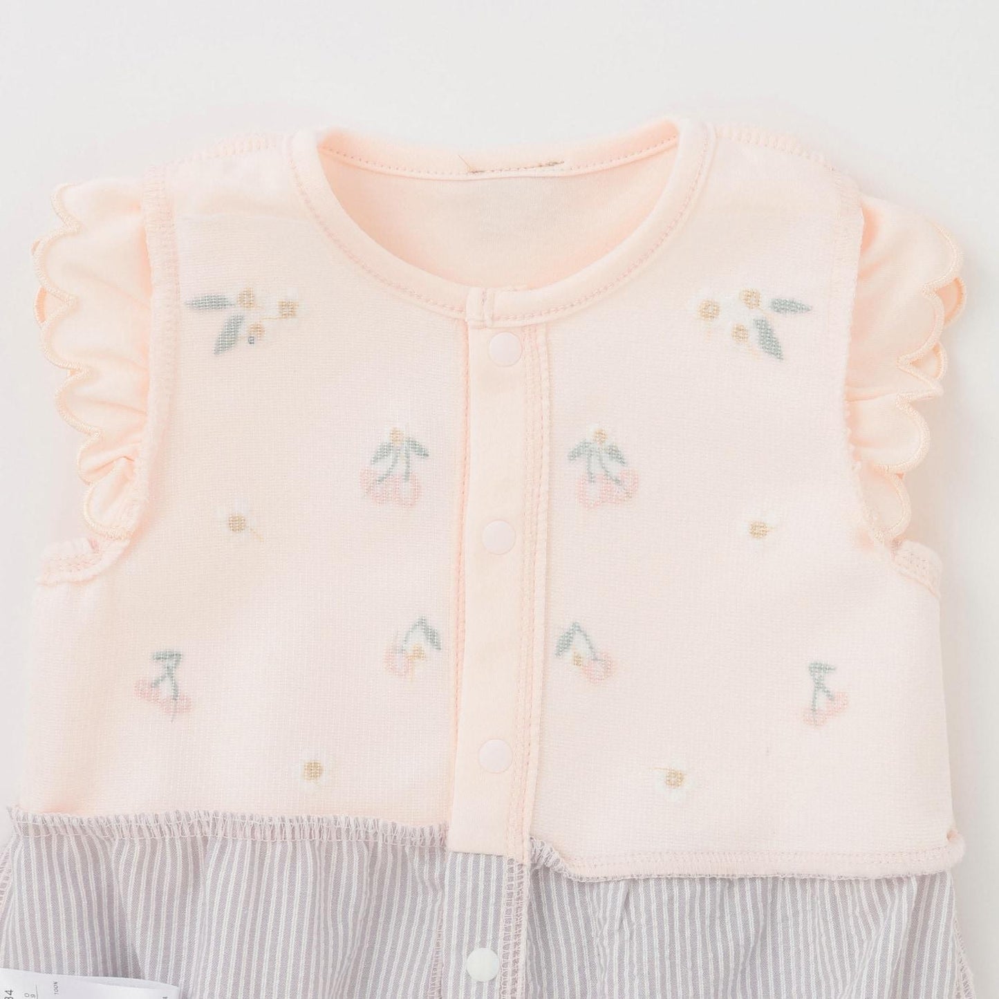 水果刺繡 2way連體哈衣