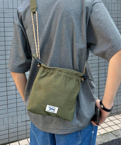 UNISEX FOX專屬款 方形尼龍斜挎包