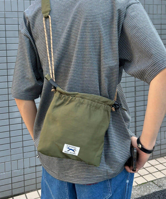 UNISEX FOX專屬款 方形尼龍斜挎包