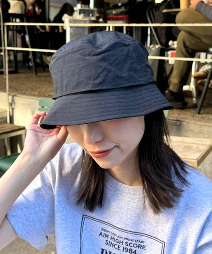 男女同款 繫帶尼龍漁夫帽