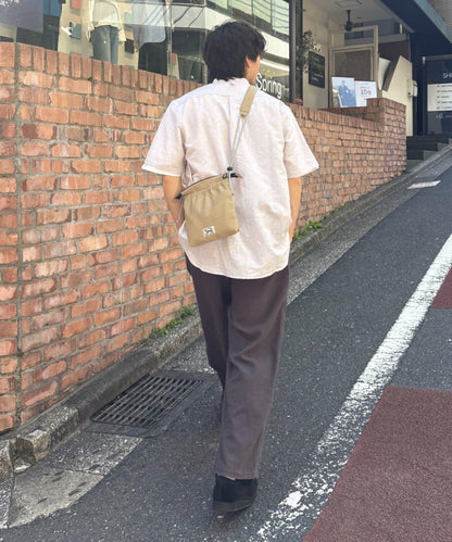 UNISEX FOX專屬款 方形尼龍斜挎包