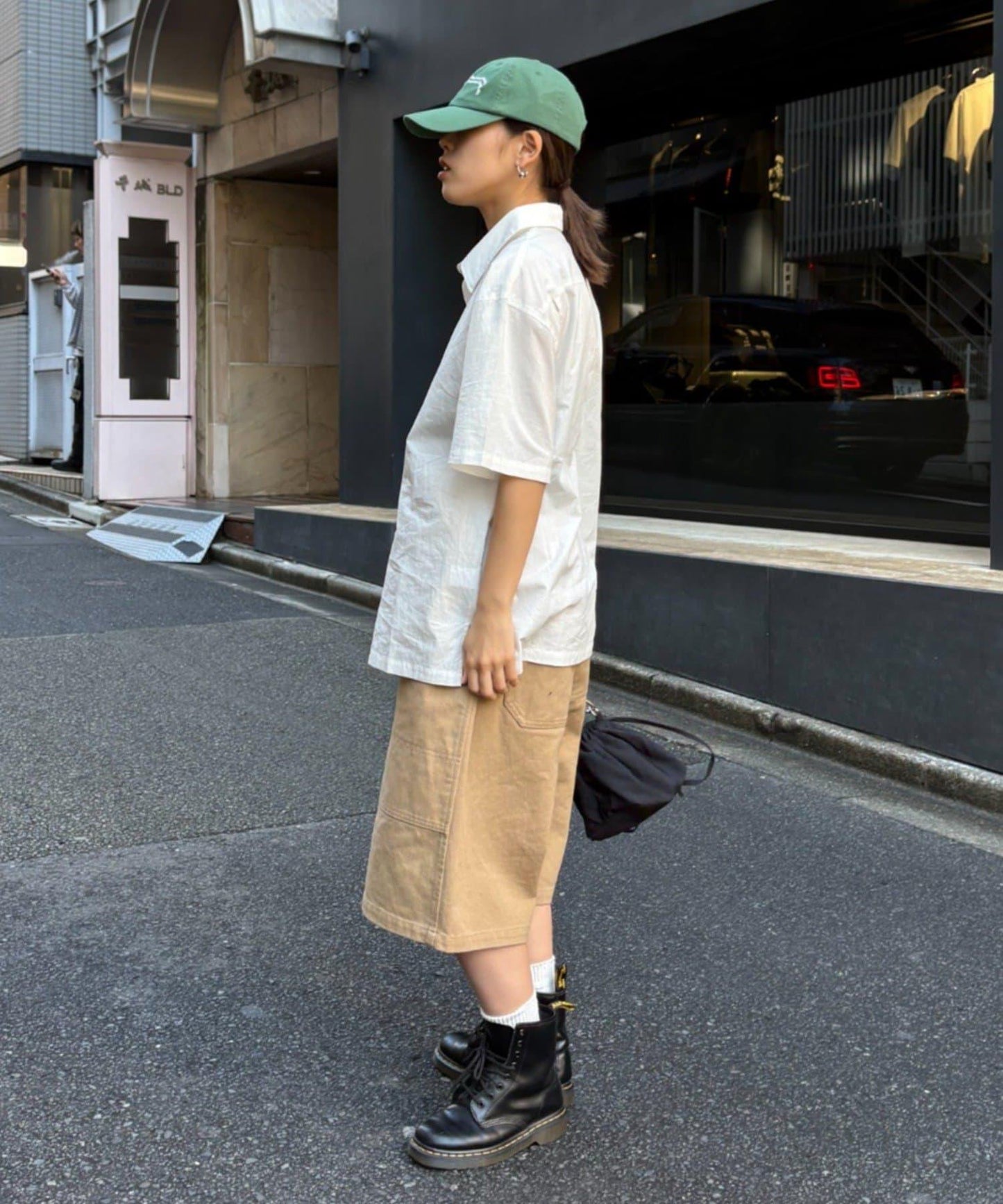 UNISEX 文字LOGO棒球帽