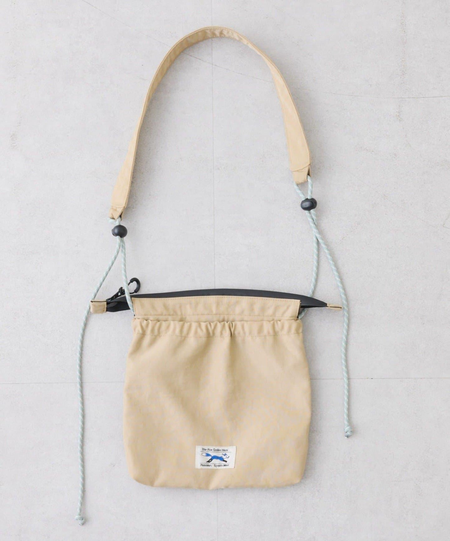 UNISEX FOX專屬款 方形尼龍斜挎包