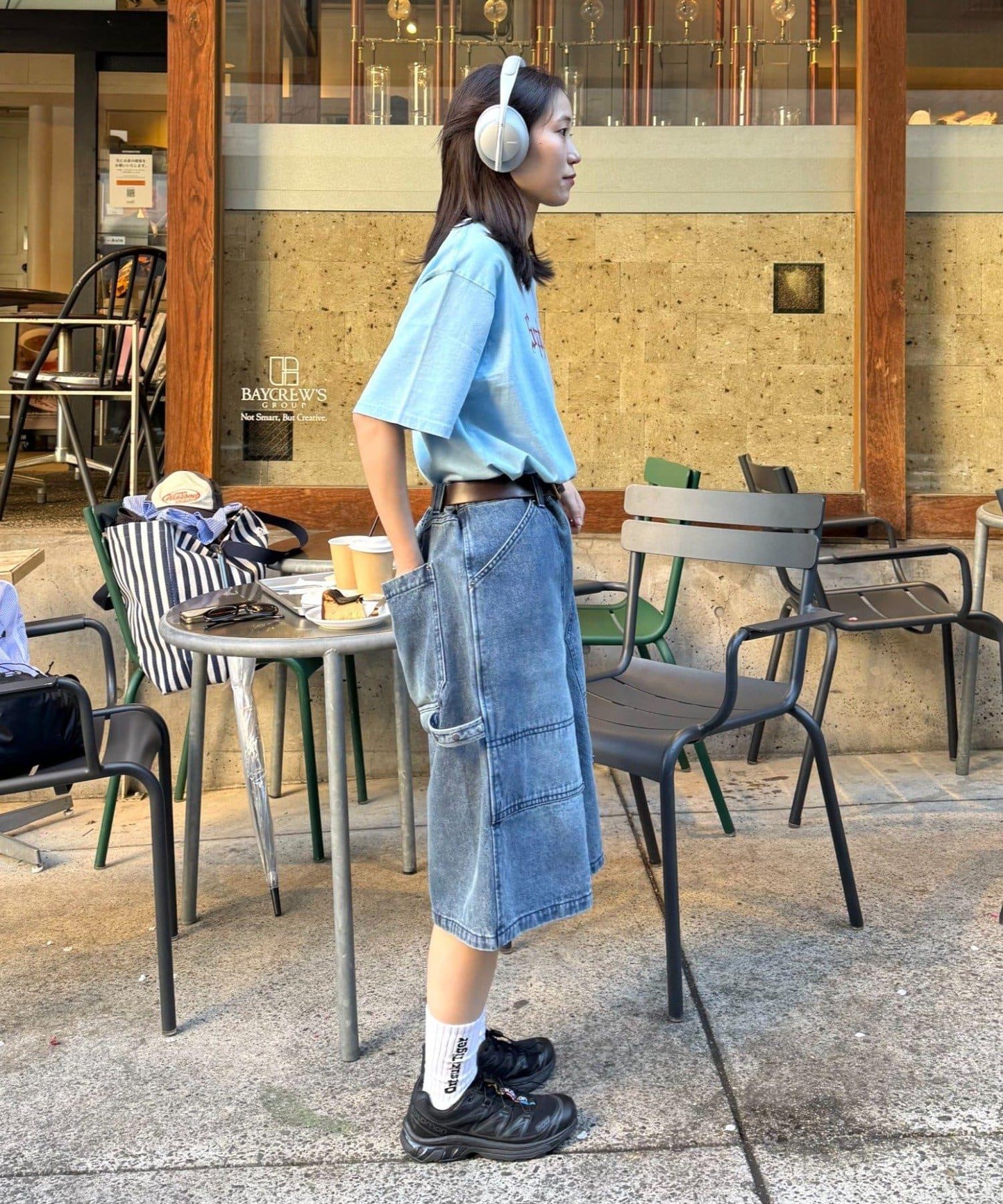 UNISEX SAPPFIRE 閃亮水鑽 T恤（線上限定）