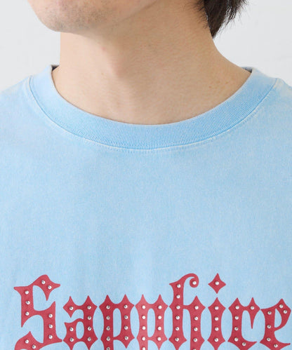 UNISEX SAPPFIRE 閃亮水鑽 T恤（線上限定）