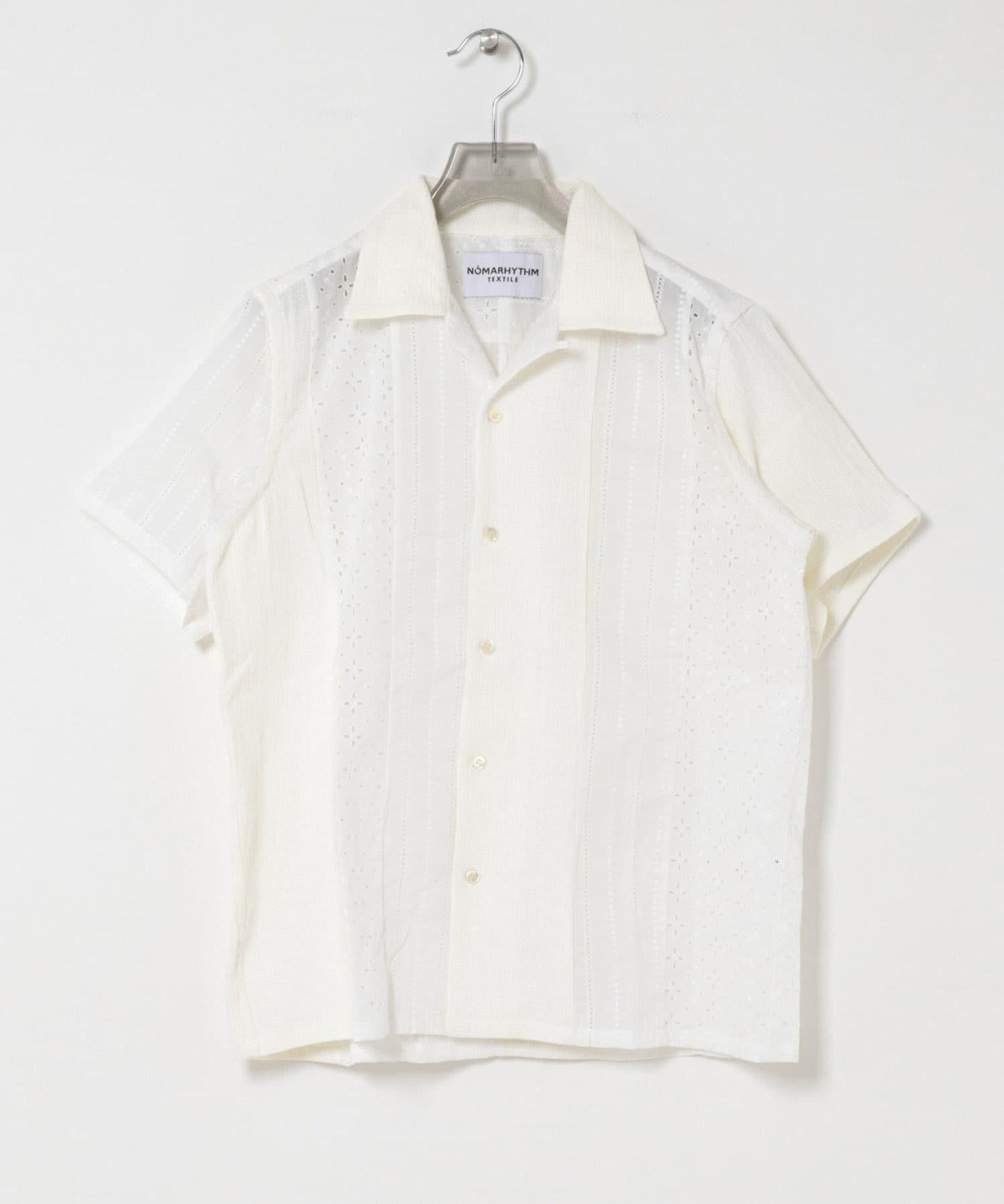 NOMARHYTHM TEXTILE LACE PATCHWORK 襯衫