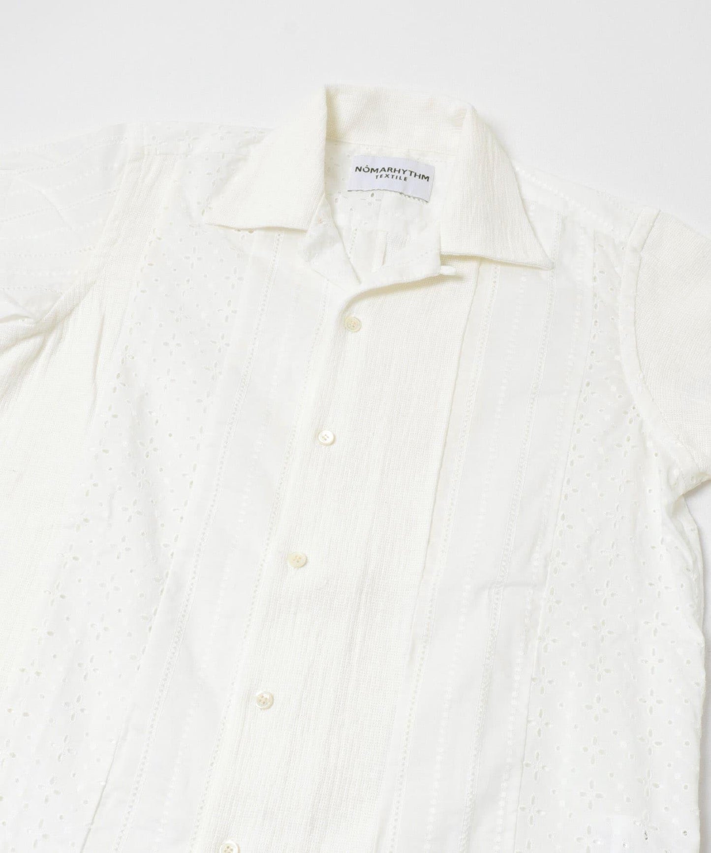 NOMARHYTHM TEXTILE LACE PATCHWORK 襯衫