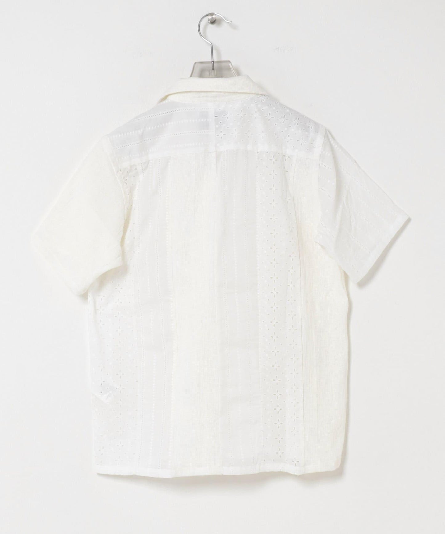 NOMARHYTHM TEXTILE LACE PATCHWORK 襯衫