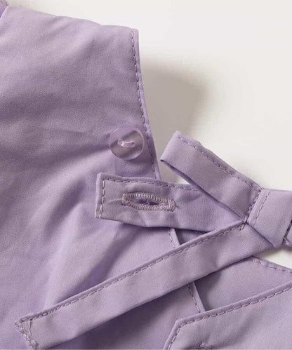 花卉亮片刺繡連體衣 アプレレクールマシェリ