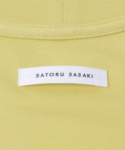 SATORU SASAKI 螺旋剪裁 不對稱領 連衣裙