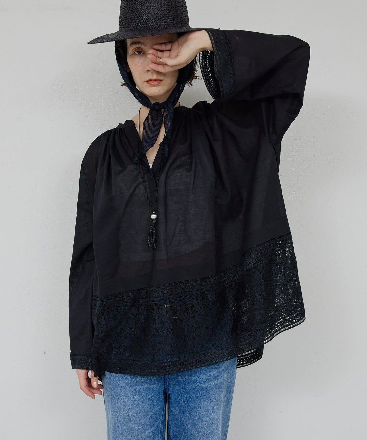 刺繡 Church 女式襯衫