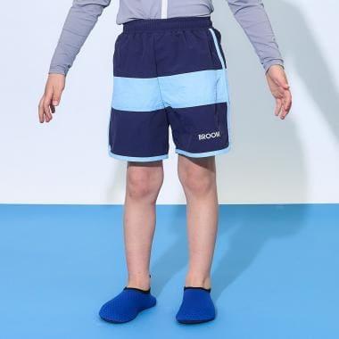 SWIM 拼色衝浪短褲