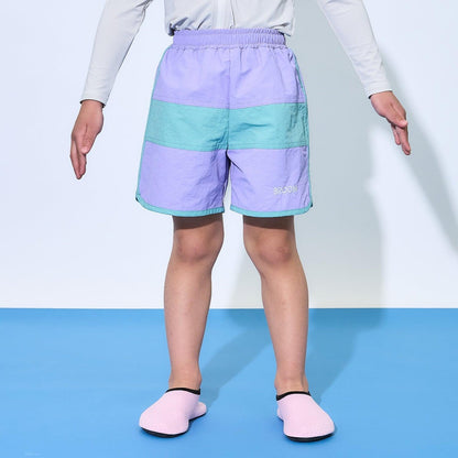 SWIM 拼色衝浪短褲