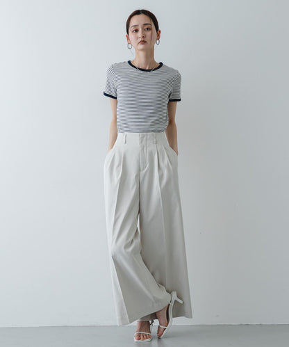 條紋 Healthknit×SENSE OF PLACE T恤
