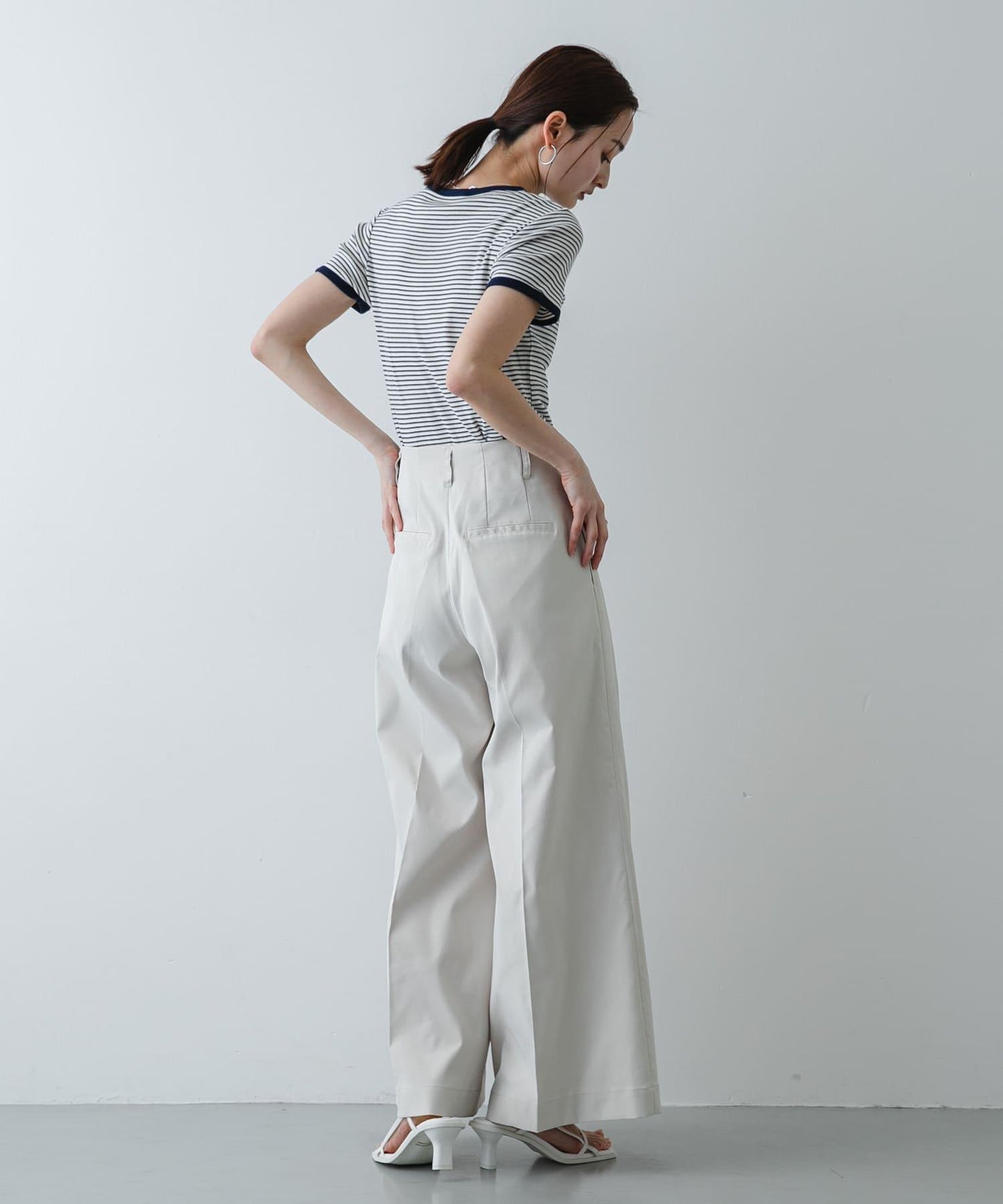 條紋 Healthknit×SENSE OF PLACE T恤