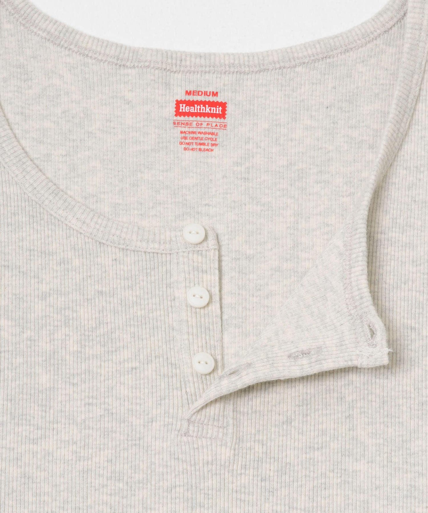 『別注』Healthknit×SENSE OF PLACE タンクトップ