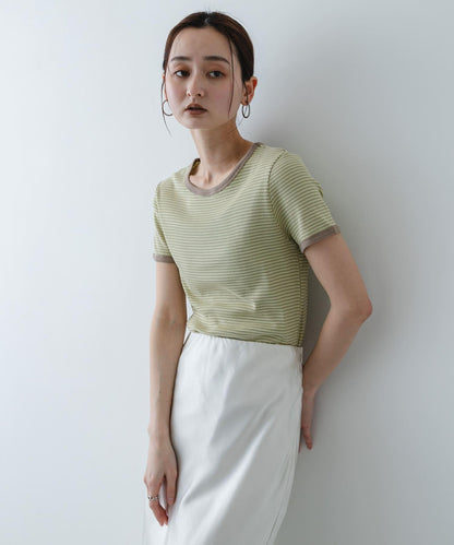 條紋 Healthknit×SENSE OF PLACE T恤