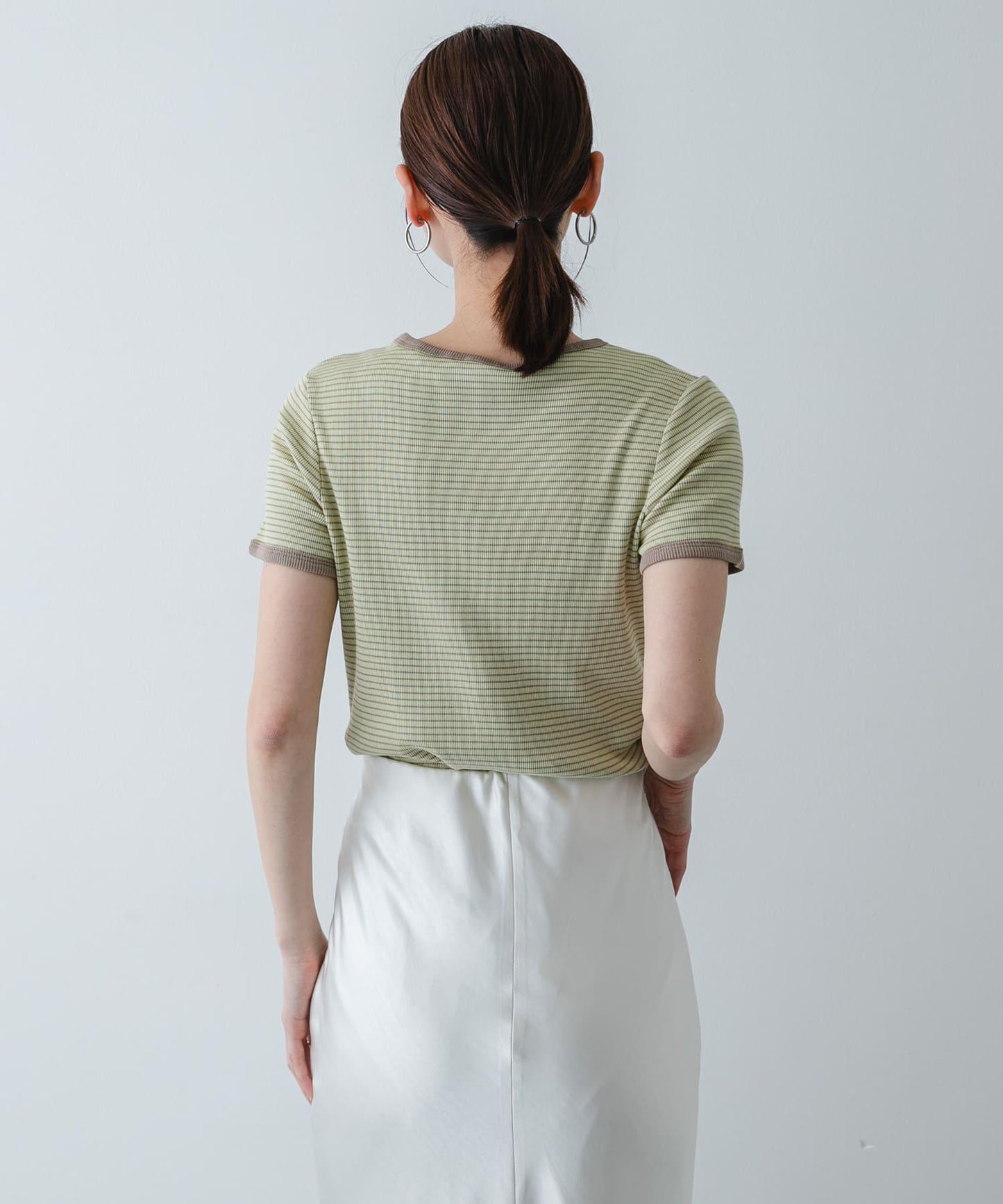 條紋 Healthknit×SENSE OF PLACE T恤