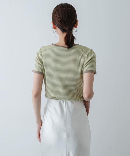 條紋 Healthknit×SENSE OF PLACE T恤