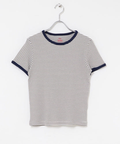 條紋 Healthknit×SENSE OF PLACE T恤
