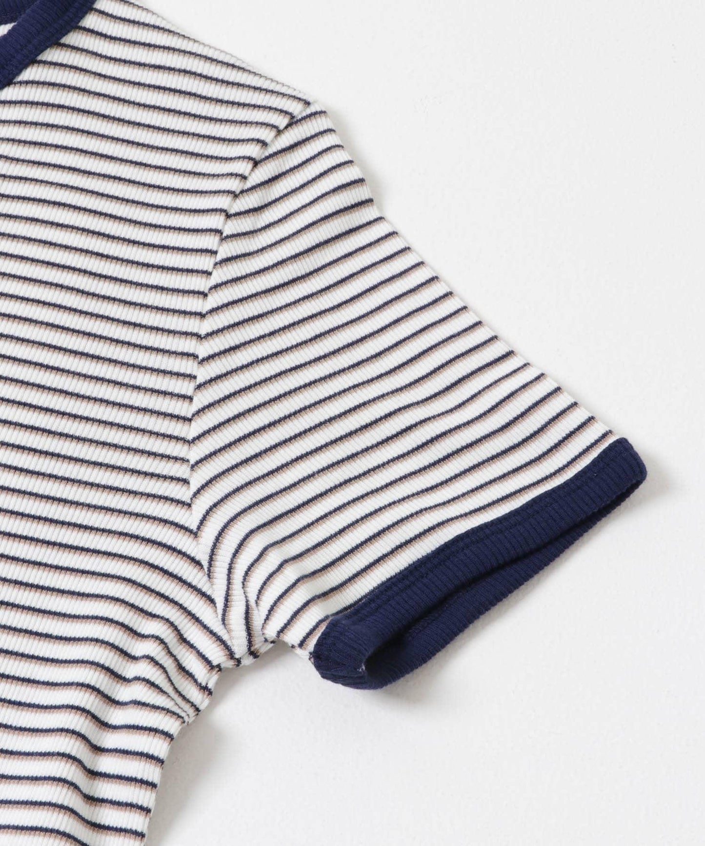 條紋 Healthknit×SENSE OF PLACE T恤