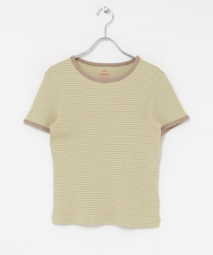 條紋 Healthknit×SENSE OF PLACE T恤