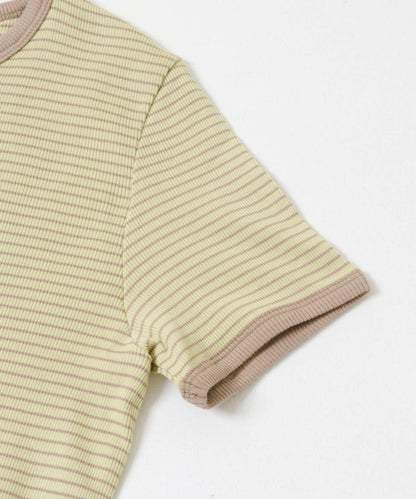 條紋 Healthknit×SENSE OF PLACE T恤