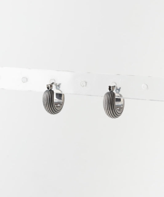 OCUCCI jewelry HOOP STRIPE PIERCE S-SV 耳環