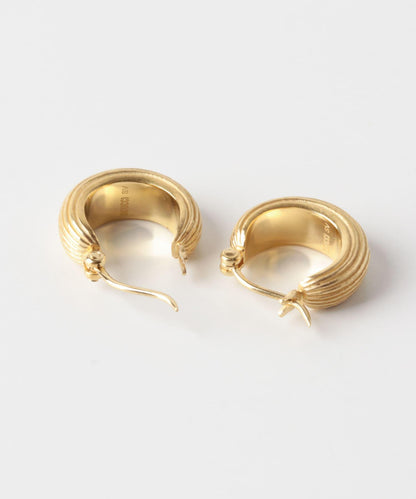 OCUCCI jewelry HOOP STRIPE 耳環 S-GP款