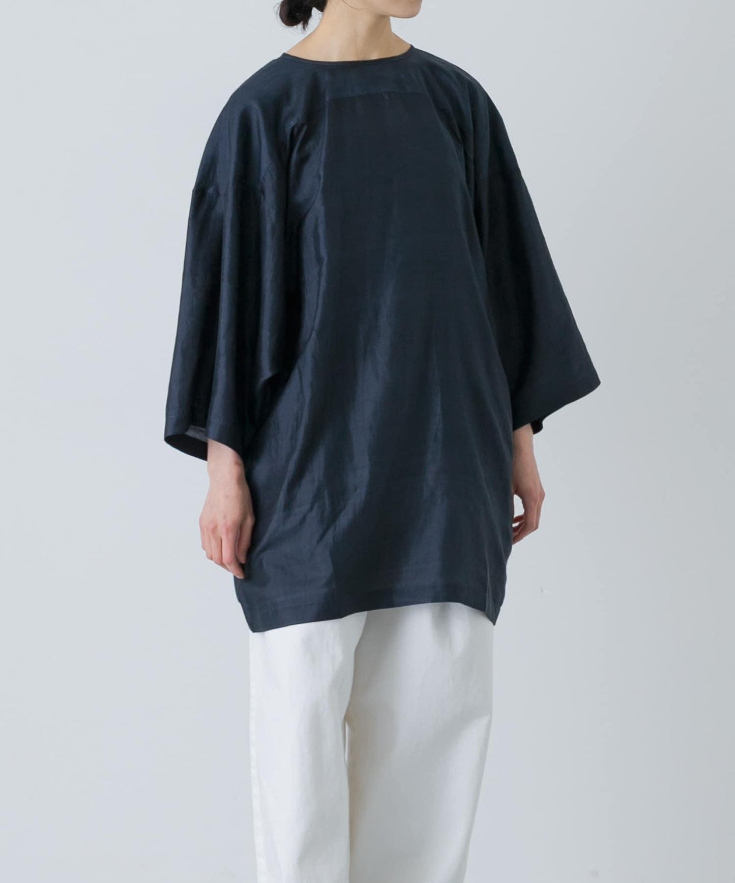 BUNON RIBBON BIG BLOUSE 襯衫