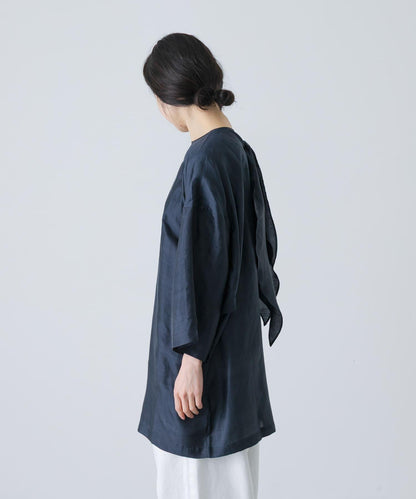 BUNON RIBBON BIG BLOUSE 襯衫
