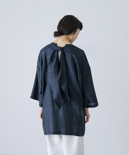 BUNON RIBBON BIG BLOUSE 襯衫